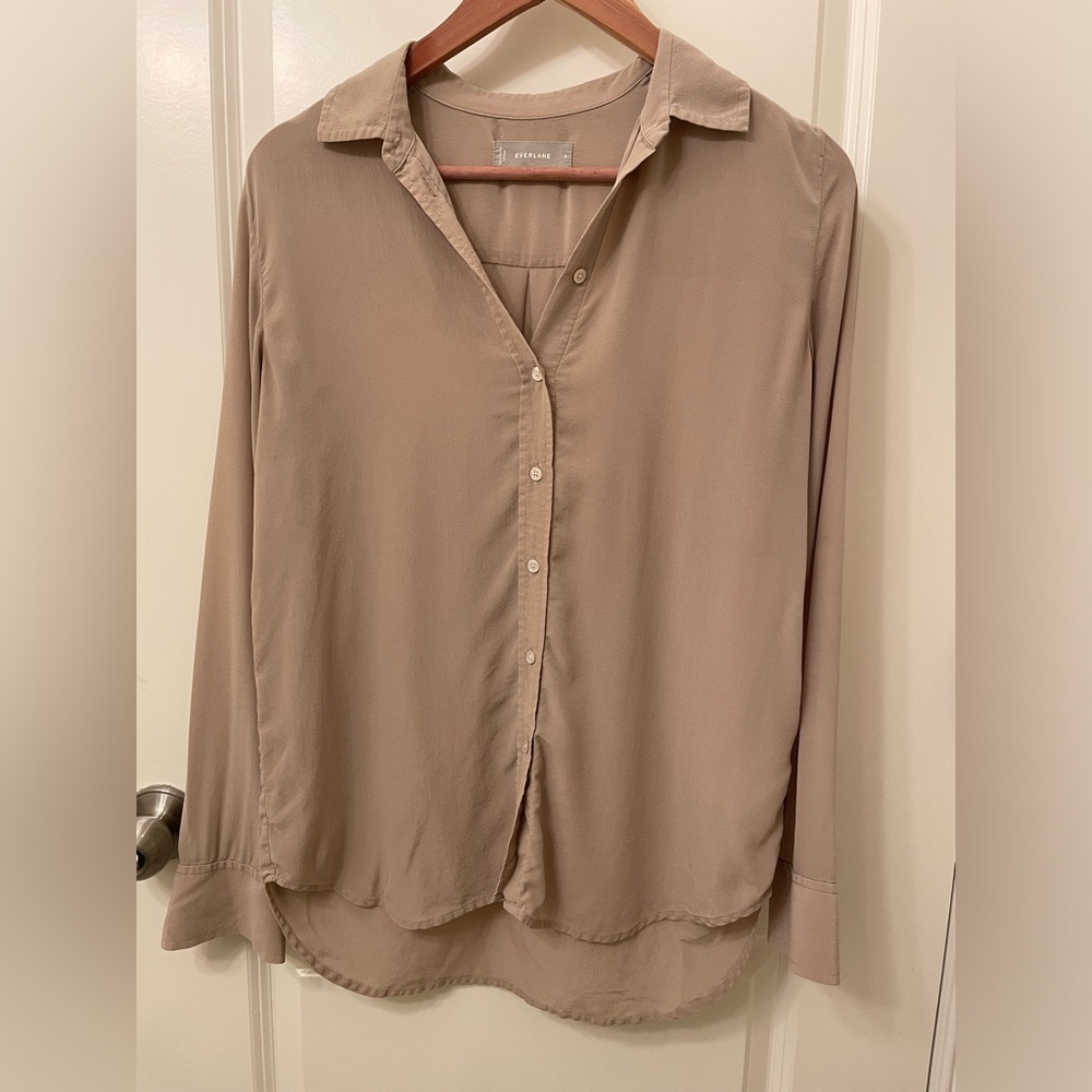 The Washable Clean Silk Relaxed Shirt